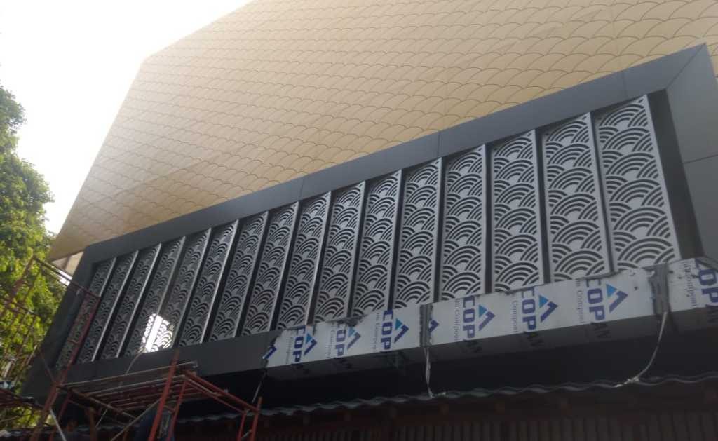 pengaplikasian pemasangan fasade(facade)#923