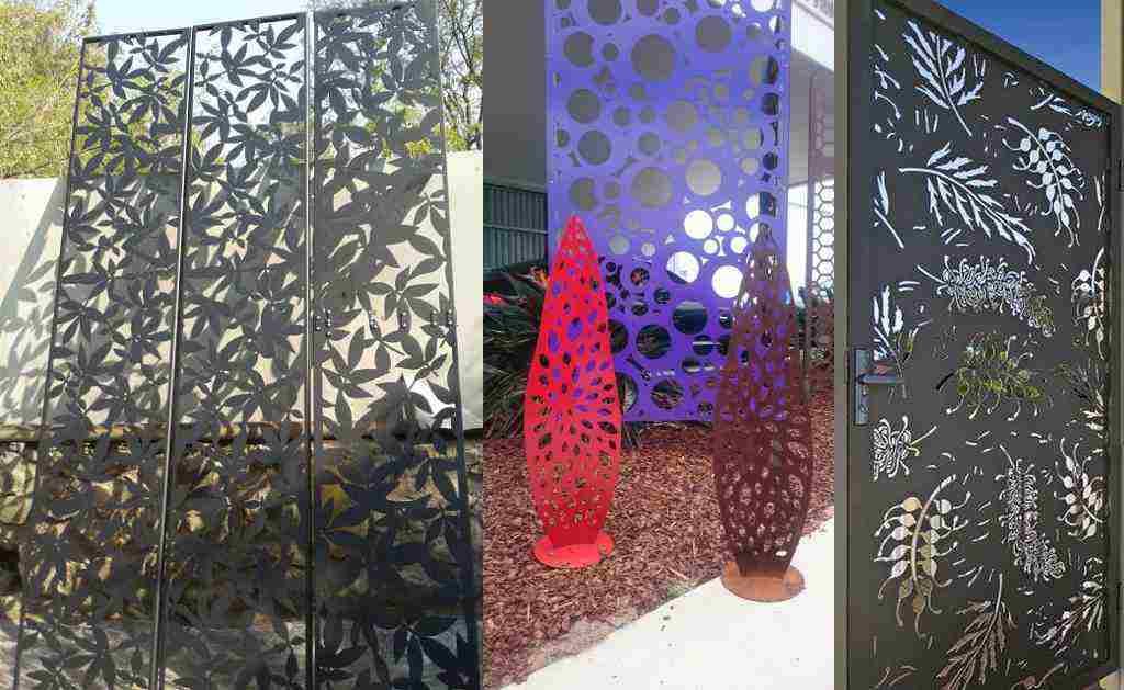 pintu lipat-ornamen taman-pintu