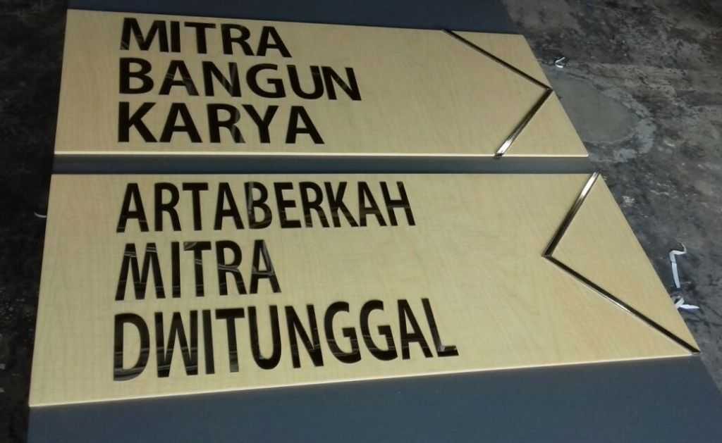 finishing signage #233