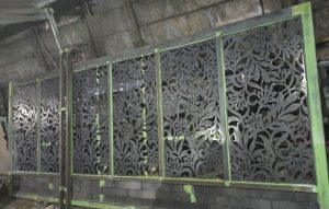 harga pembuatan pagar rumah plat besi - pagar laser cutting