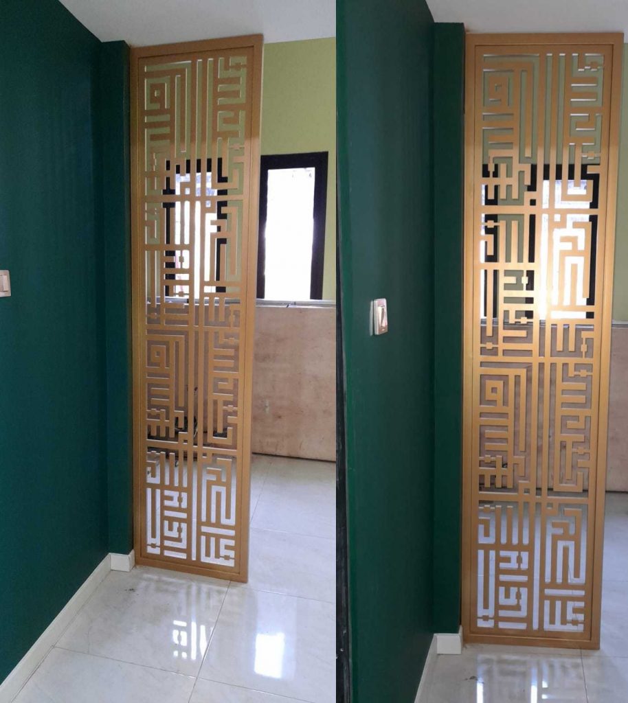 partisi rumah dekoratif #566 - laser cutting 2