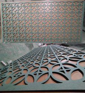 Ornamen mdf hmr motif trawangan