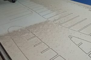 Jasa cnc router tangerang bahan mdf coklat