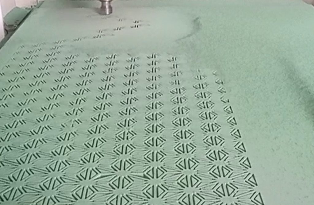 Jasa cnc router tangerang bahan mdf hijau hmr