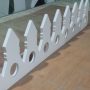 Hasil cutting cnc router – Lisplang gigi balang PVC Board – motif betawi #566b